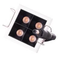 Faretto LED da incasso 5W 360Lm 2700ºK Rettangolare PRO SMD3030