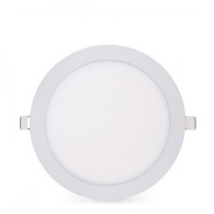Piastra LED 12W 1200Lm 6000ºK Circolare 40.