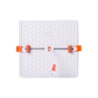 Faretto da incasso a LED 24W 2400Lm 2700ºK Rettangolare Taglio