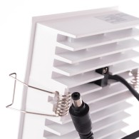 Faretto LED da incasso 20W 1438Lm 2700ºK Rettangolare PRO