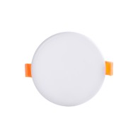 Piastra LED 8W 535Lm 2700ºK Circolare senza cornice 40.