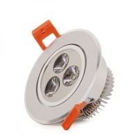 Faretto LED Downlight 3W 281Lm 2700ºK Circolare 40.