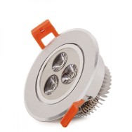 Faretto LED Downlight 3W 281Lm 2700ºK Circolare 40.