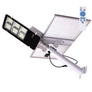 Lampione stradale a LED solare, telecomando, dimmerabile