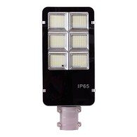Lampione stradale a LED solare, telecomando, dimmerabile