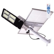 Lampione stradale a LED solare, telecomando, dimmerabile