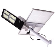 Lampione stradale a LED solare, telecomando, dimmerabile