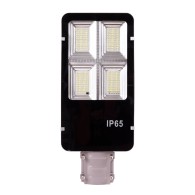 Lampione stradale a LED solare, telecomando, dimmerabile