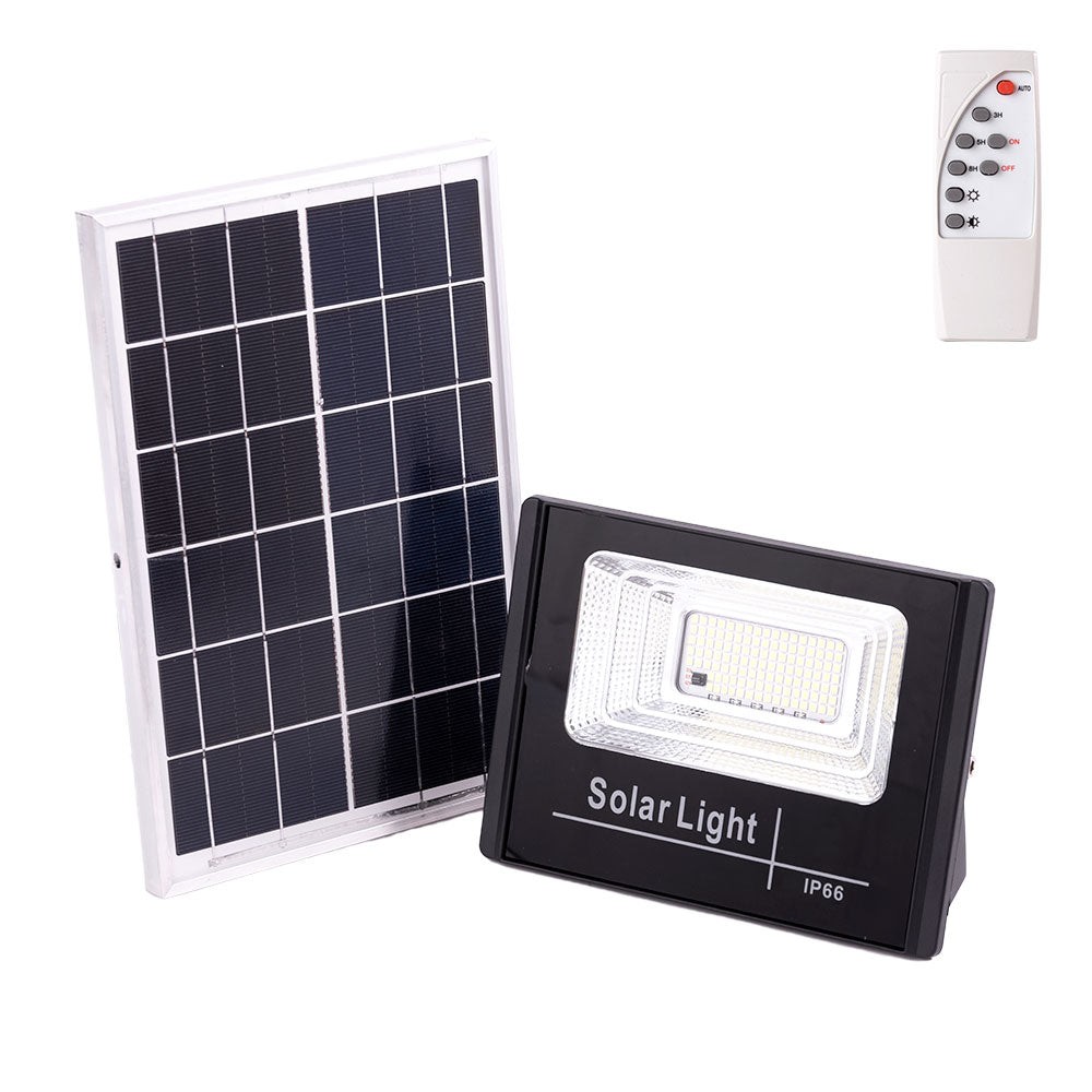 Proiettore LED solare 30W 4000K Pannello: 6V/6W Batteria: Proiettore LED solare 30W 4000K Pannello: 6V/6W Batteria: