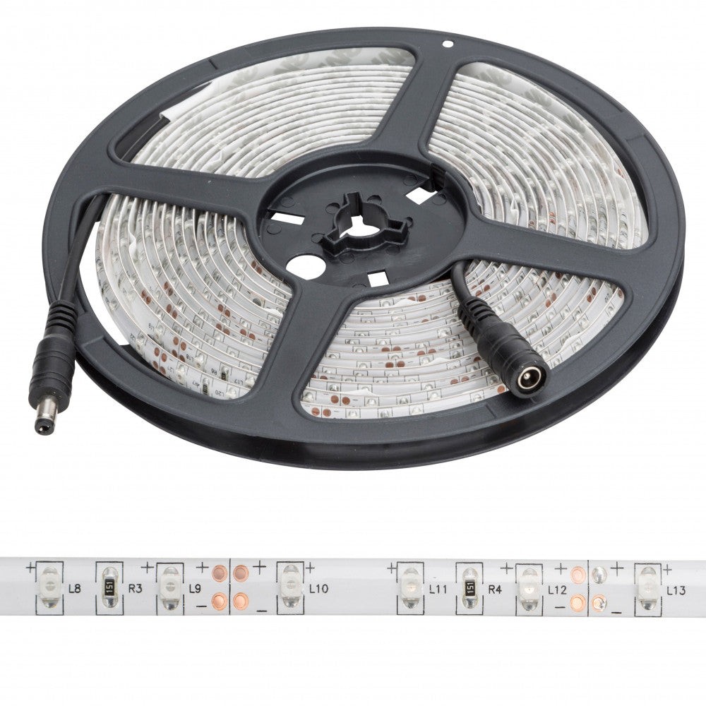 Striscia da 300 LED 24W 1128Lm CRI85 2700ºK SMD3528 12VDC IP65 Striscia da 300 LED 24W 1128Lm CRI85 2700ºK SMD3528 12VDC IP65