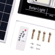 Proiettore LED solare 30W 4000K Pannello: 6V/6W Batteria: