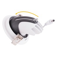 Faretto LED da incasso 7W 1050Lm 2700ºK Circolare orientabile