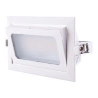 Faretto LED da incasso 50W 8000Lm 2700ºK Rettangolare