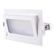 Faretto LED da incasso 50W 8000Lm 2700ºK Rettangolare