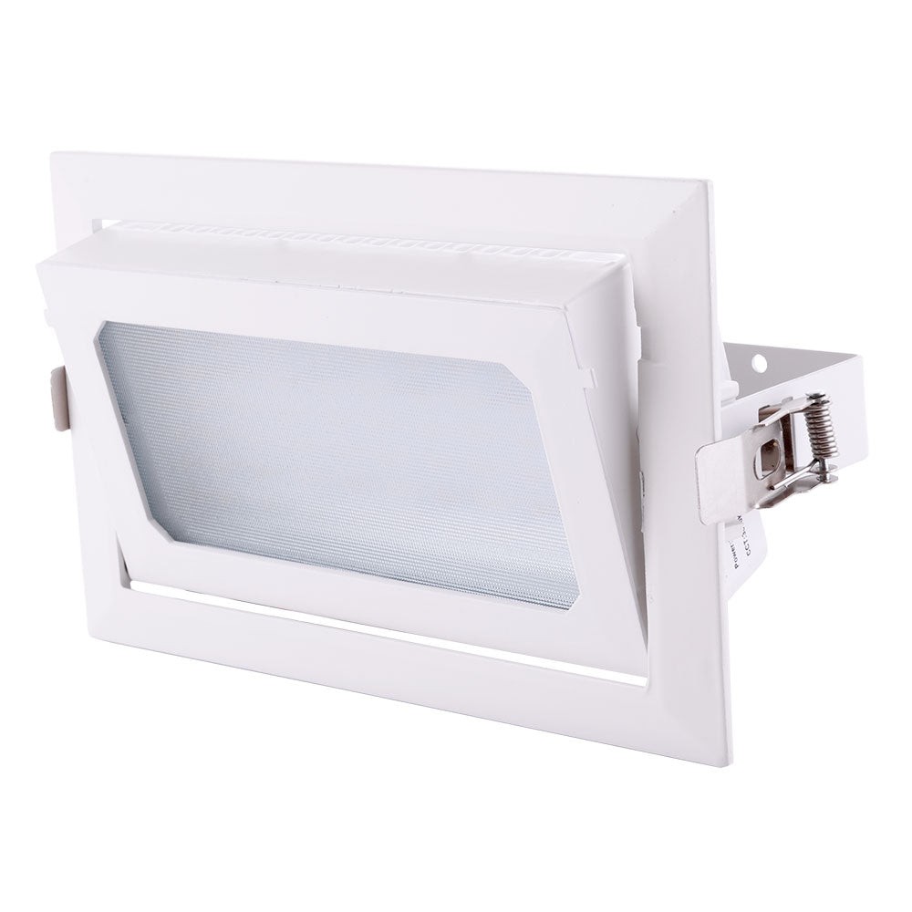 Faretto LED da incasso 30W 5000Lm 2700ºK Rettangolare Faretto LED da incasso 30W 5000Lm 2700ºK Rettangolare