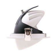 Faretto LED da incasso 24W 3600Lm 2700ºK Circolare Orientabile