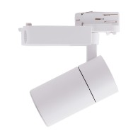 Faretto LED da Binario 30W 2527Lm CRI90 2700ºK Trifase 40.