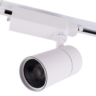 Faretto LED da binario 30W 2527Lm CRI90 2700ºK Monofase 40.