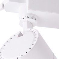 Faretto LED da binario 30W 2527Lm CRI90 2700ºK Monofase 40.