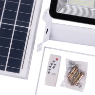 Lampione stradale a LED solare - Pannello: 6 V 150 W Batteria: