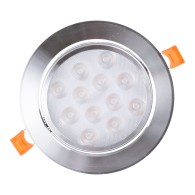 Faretto LED da incasso 12W 1123Lm 2700ºK Circolare 40.