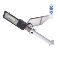 Lampione stradale a LED solare, telecomando, dimmerabile
