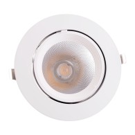 Faretto LED da incasso 35W 5250Lm 2700ºK Circolare Orientabile