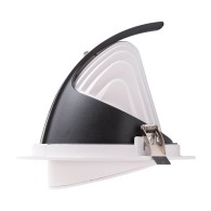 Faretto LED da incasso 40W 6000Lm 2700ºK Circolare Orientabile