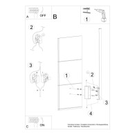 Luce A Muro LAHTI M 3000K