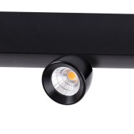 Mini LED Luminaire 7W 700Lm CRI90 3000ºK Binario Magnetico