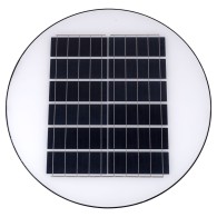 Luminaria Solar LED 150W 15000Lm 4000ºK IP67 Panel: 6V 18W