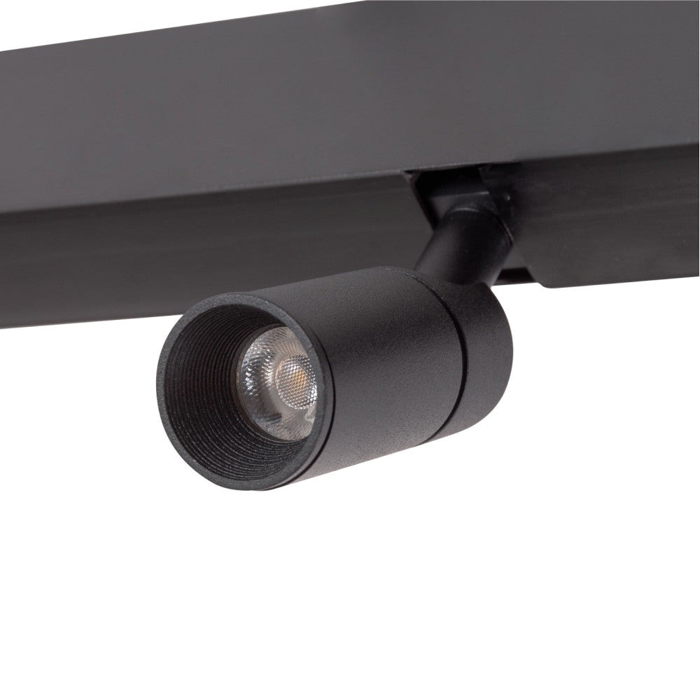 Mini LED Luminaire 5W 500Lm CRI90 3000ºK Binario Magnetico Mini LED Luminaire 5W 500Lm CRI90 3000ºK Binario Magnetico