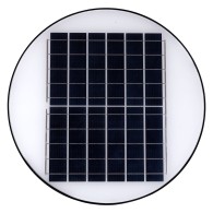 Faro LED solare 90W 9000Lm 2700ºK IP67 Pannello: 6V 18W