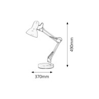 Lampada da tavolo RABALUX "Sansone" 1xE27 IP20