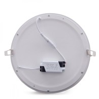 Pannello LED 25W 2500Lm 2700ºK Circolare 40.