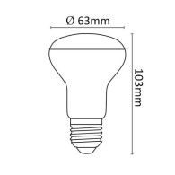 Lampadina LED Asalite E27 10W 720Lm 4000K IP20