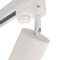 Faretto da Binario Trifase 10W COB Orientabile Flicker Free