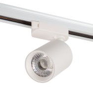 Faretto da Binario Monofase 10W COB Orientabile Flicker Free