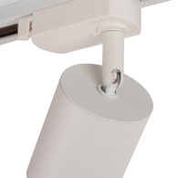Faretto da Binario Monofase 10W COB Orientabile Flicker Free