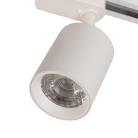 Faretto da Binario Monofase 10W COB Orientabile Flicker Free