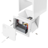 Applique da esterno LED 2x5W 100Lm/W IP65 Bianco 2700ºK