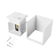 Applique da esterno LED 2x5W 100Lm/W IP65 Bianco 2700ºK