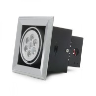 Faretto Downlight LED Quadrato 7W 700Lm 40.