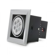 Faretto Downlight LED Quadrato 7W 700Lm 40.