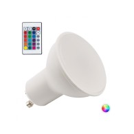 Lampadina LED RGB GU10 da 5 W, telecomando, 40.