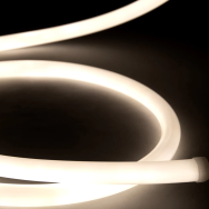 Striscia LED Neon Flessibile Circolare - 220V - Installazione