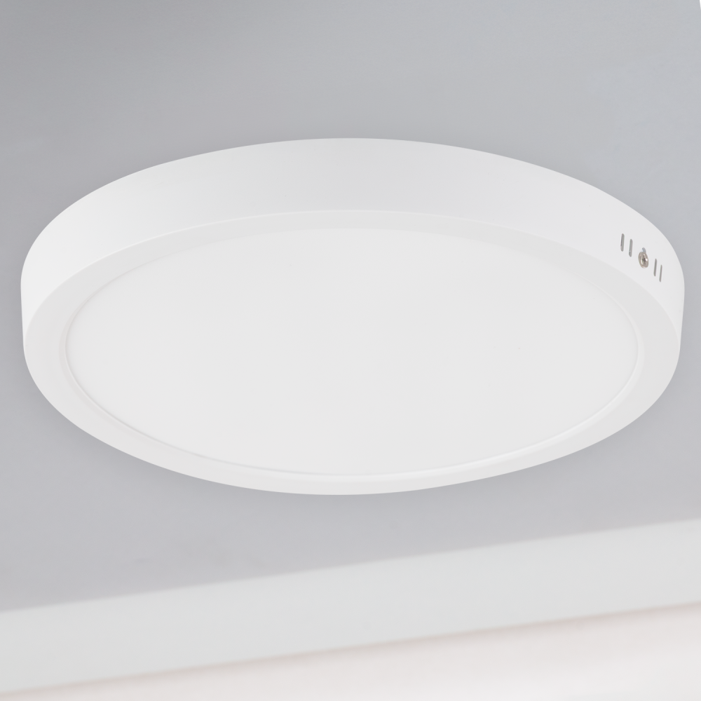 Plafoniera LED da superficie 100Lm/W 24W 2400Lm 4000ºK IP20 Plafoniera LED da superficie 100Lm/W 24W 2400Lm 4000ºK IP20