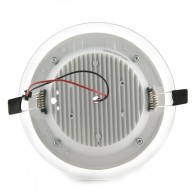 Faretto LED Downlight 12W 1200Lm 2700ºK Vetro Circolare Ø160Mm