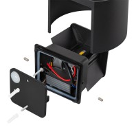 Applique da esterno LED 2x5W 100Lm/W IP65 Nero 2700ºK