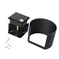 Applique da esterno LED 2x5W 100Lm/W IP65 Nero 2700ºK